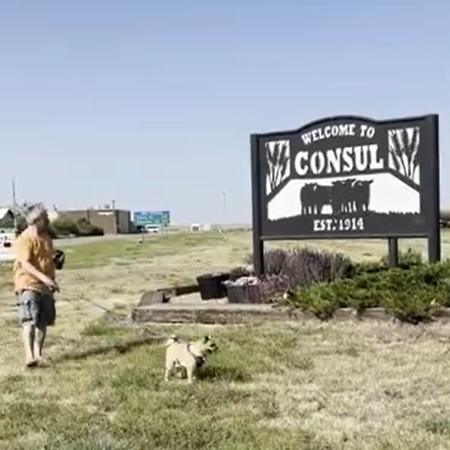 Harley & Dad in Consul